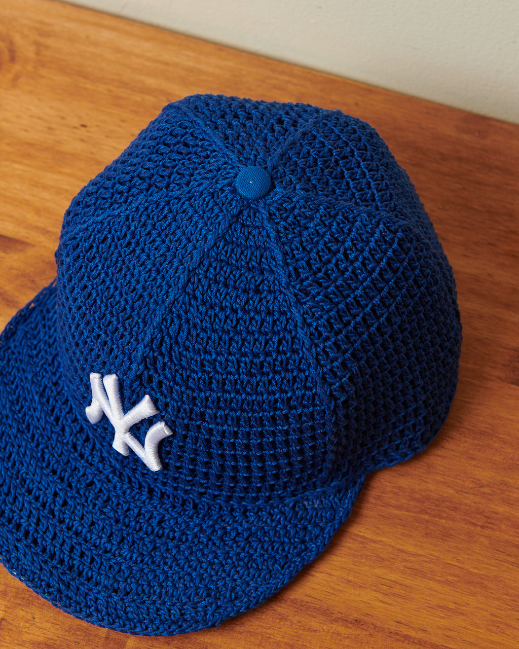 NY Crochet Fitted - Navy