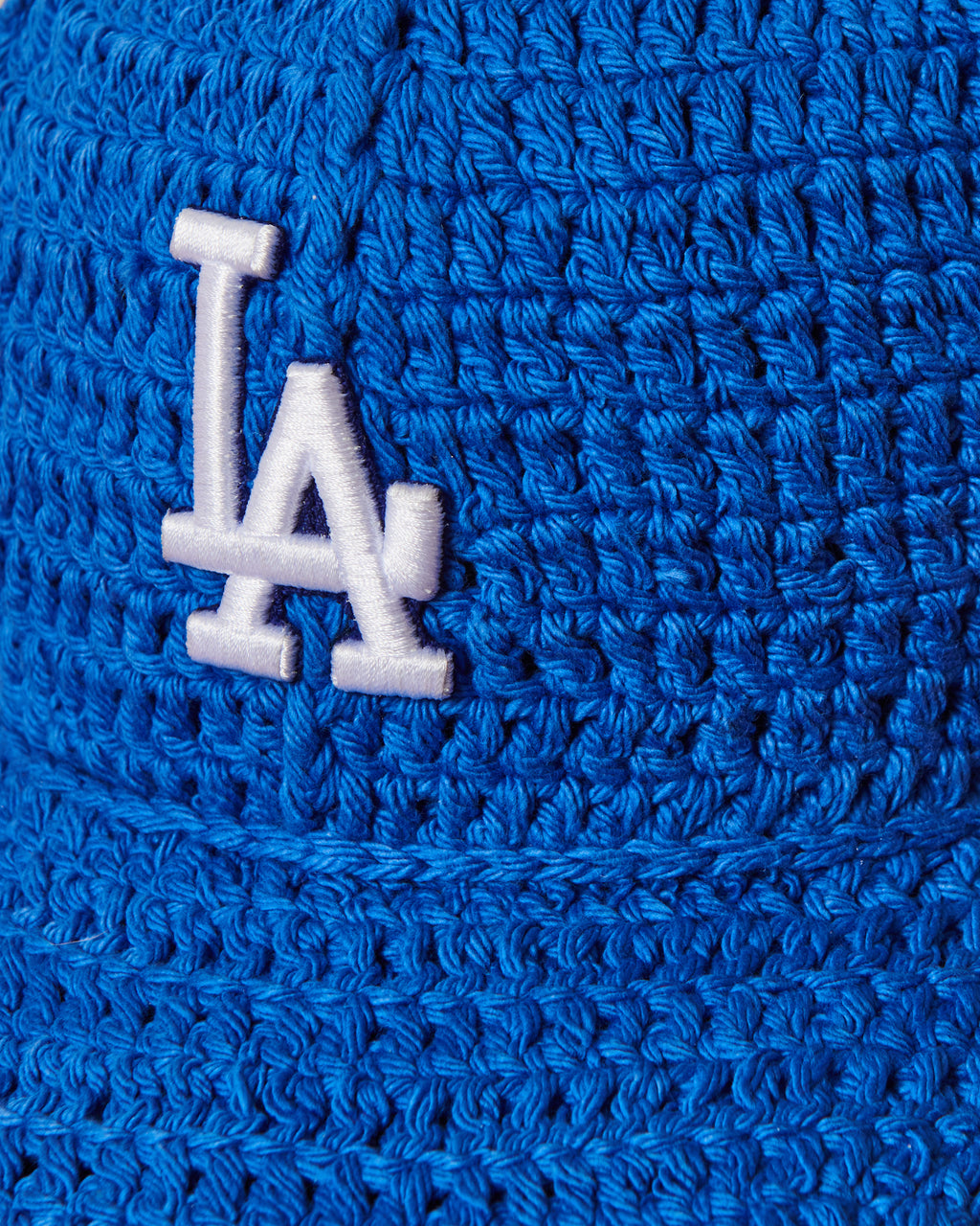 LA Dodgers Crochet Fitted - Blue
