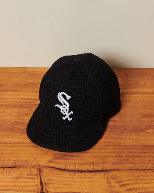 Chicago White Sox Crochet Fitted - Black