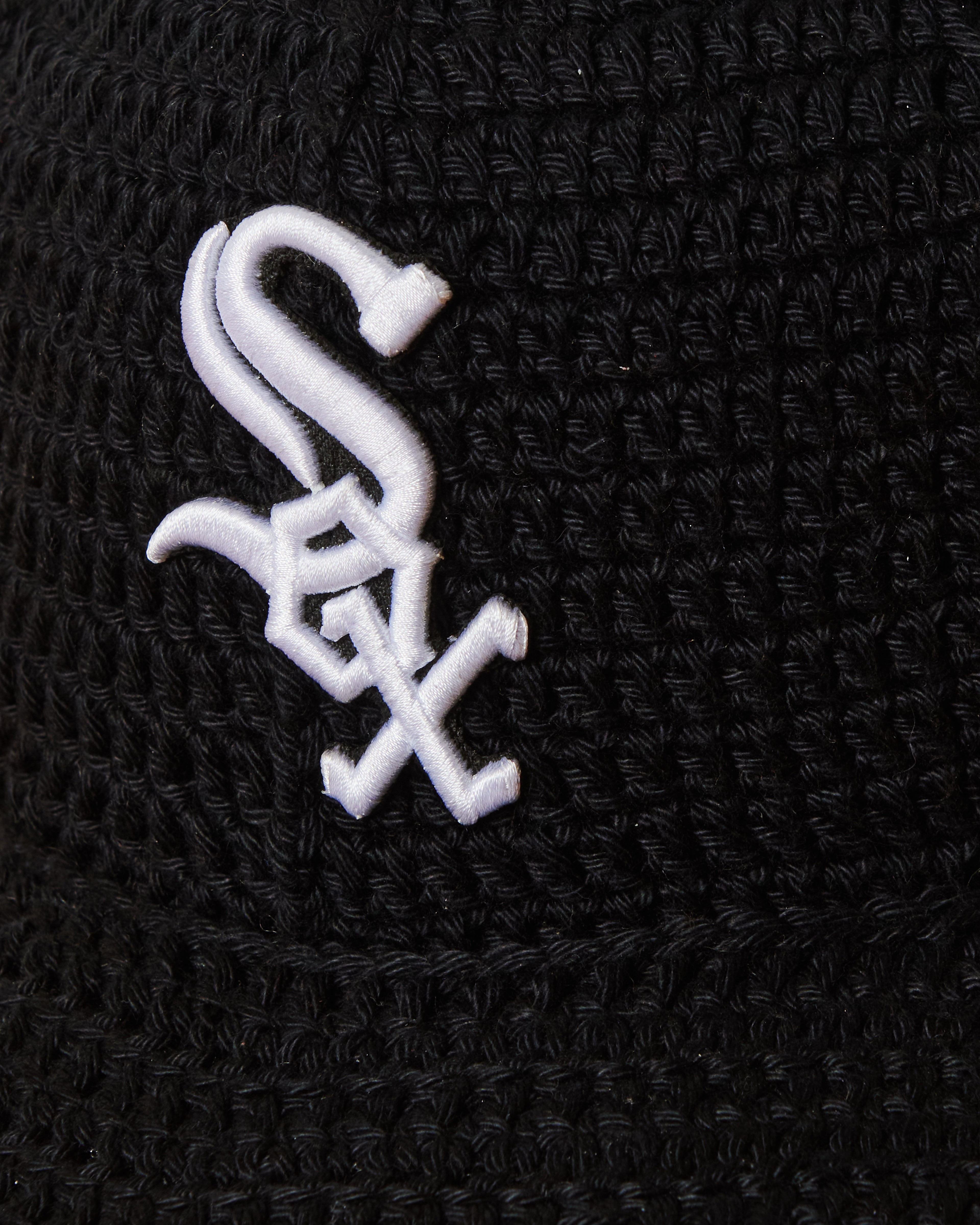 Chicago White Sox Crochet Fitted - Black