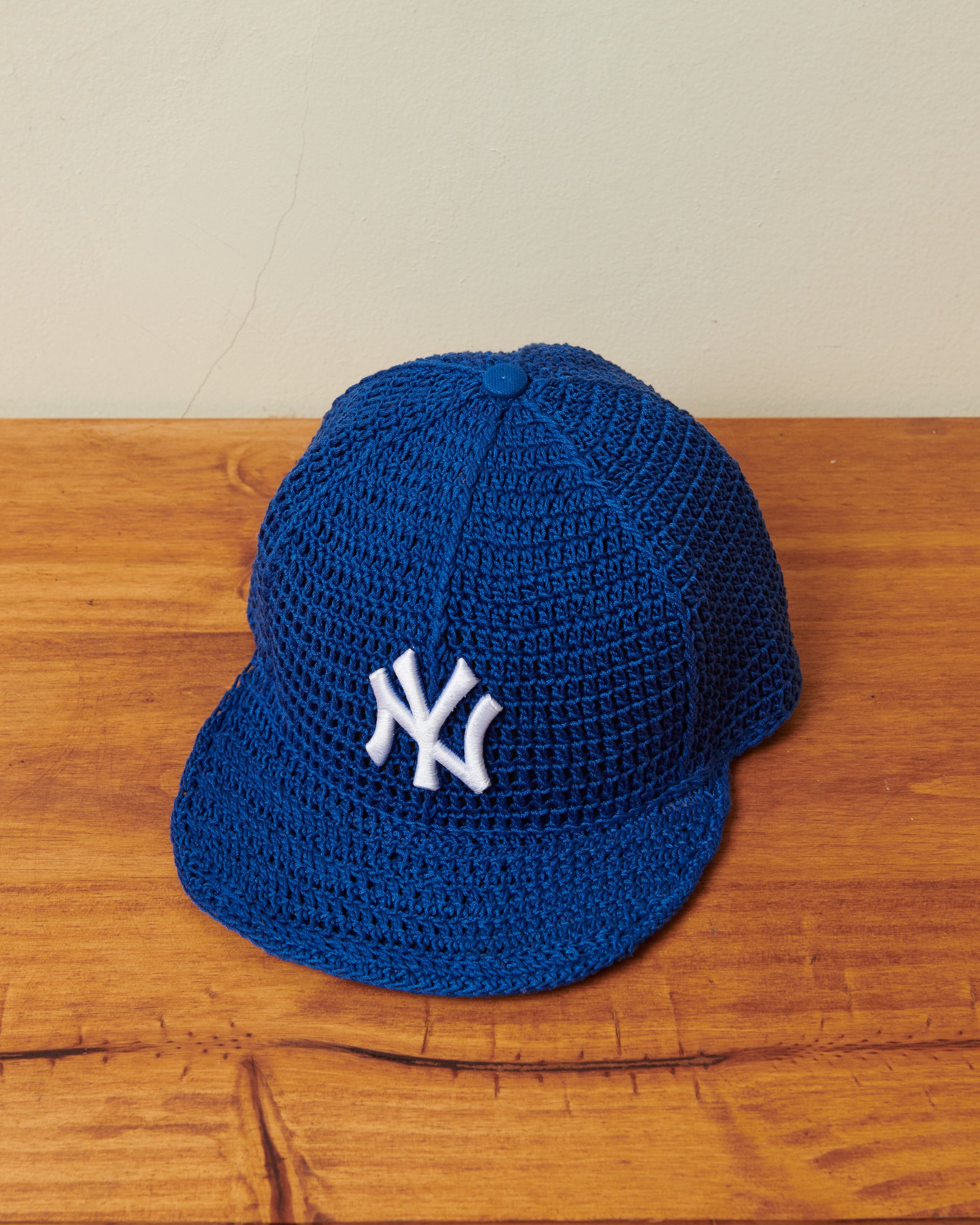 NY Crochet Fitted - Navy