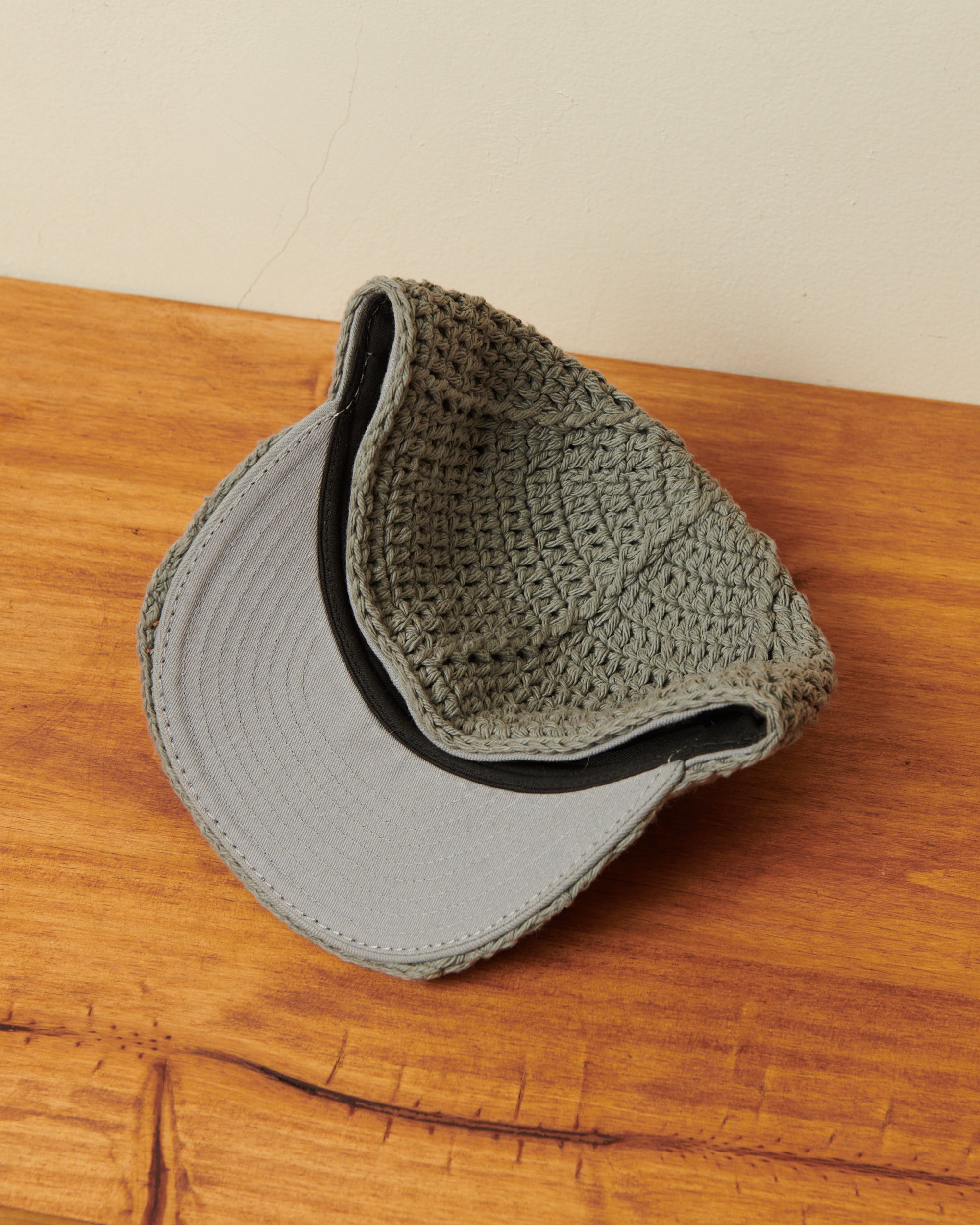 NY Crochet Fitted - Gray