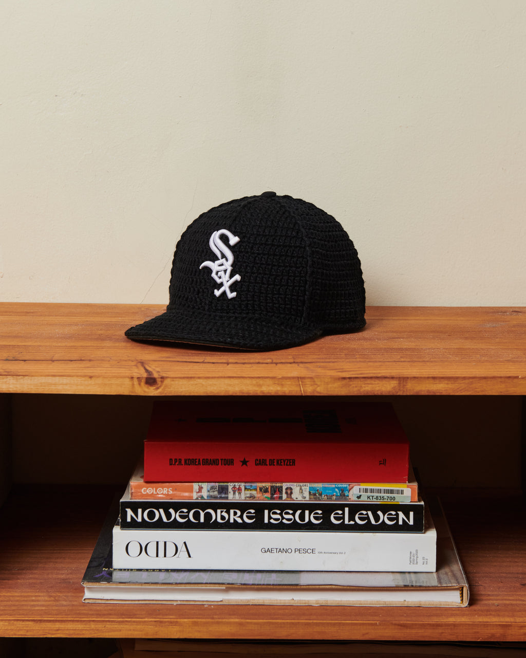 Chicago White Sox Crochet Fitted - Black