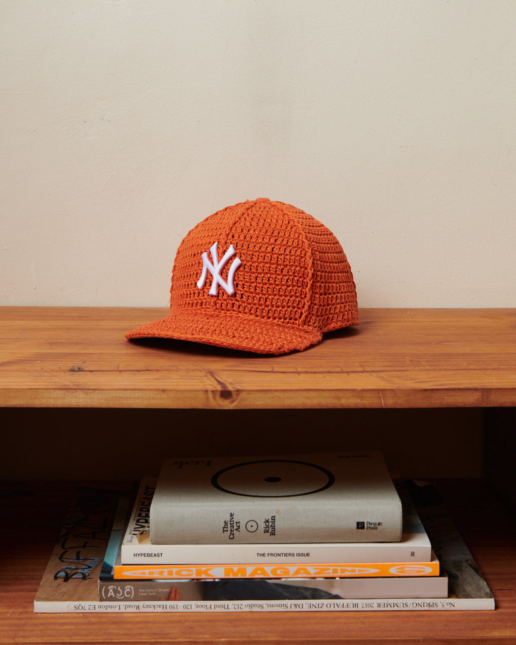 NY Crochet Fitted - Orange