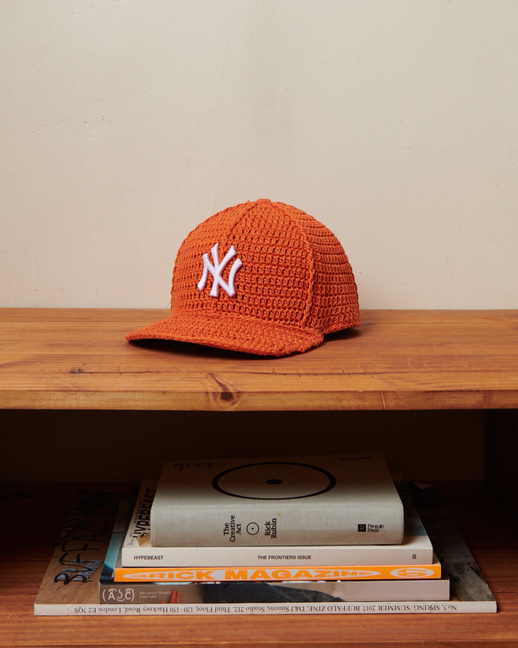 NY Crochet Fitted - Orange