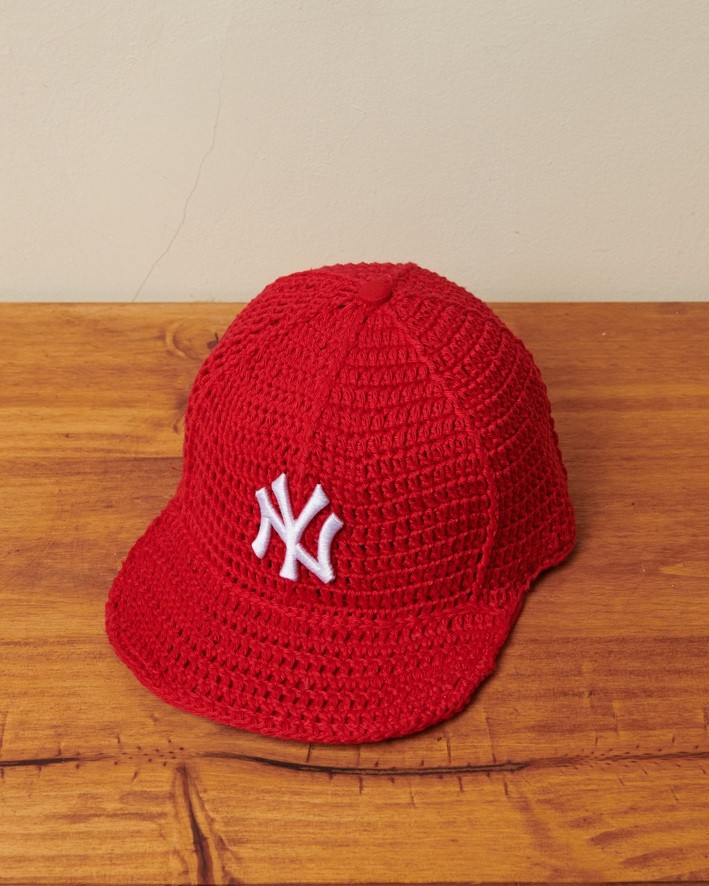 NY Crochet Fitted - Red