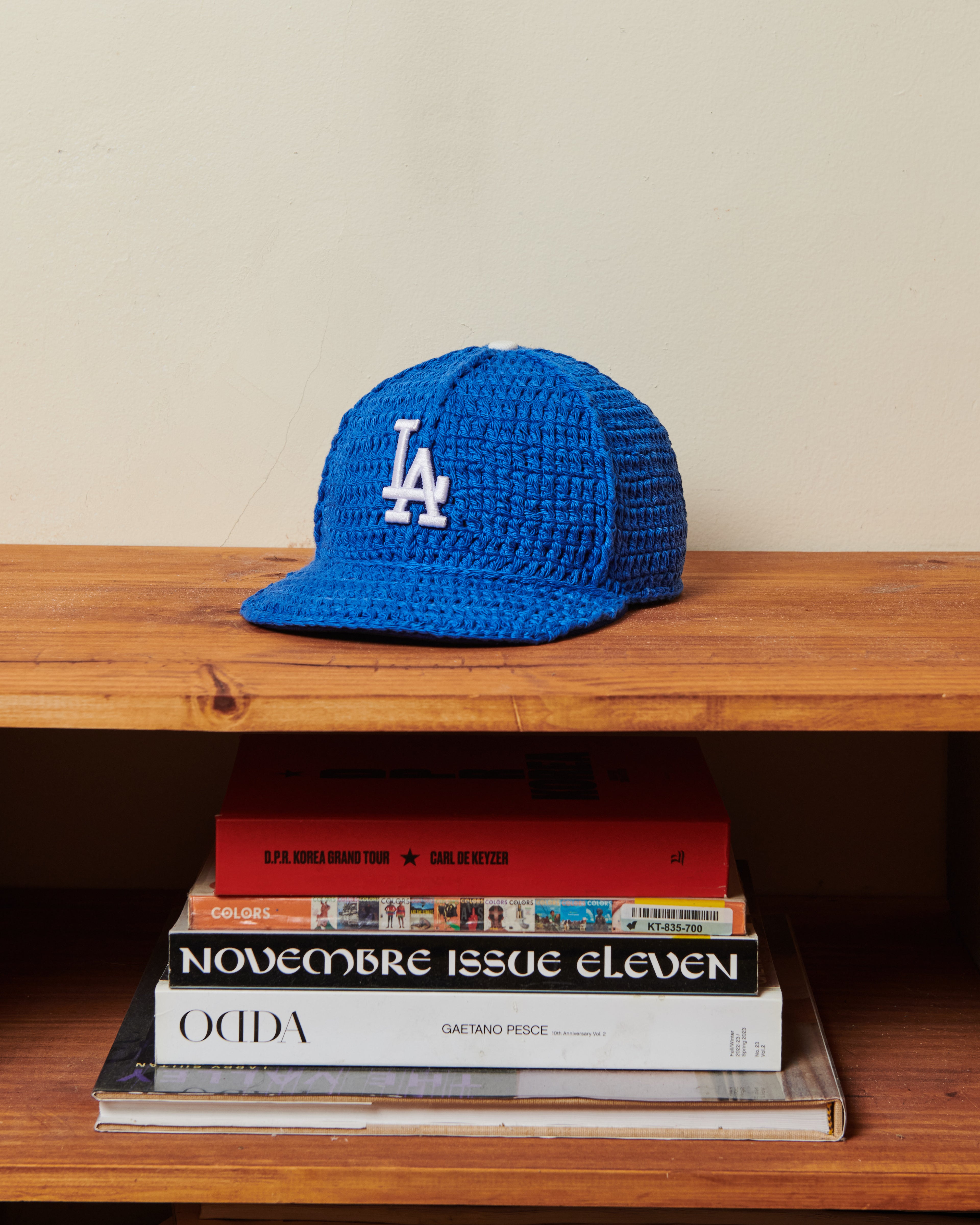 LA Dodgers Crochet Fitted - Blue