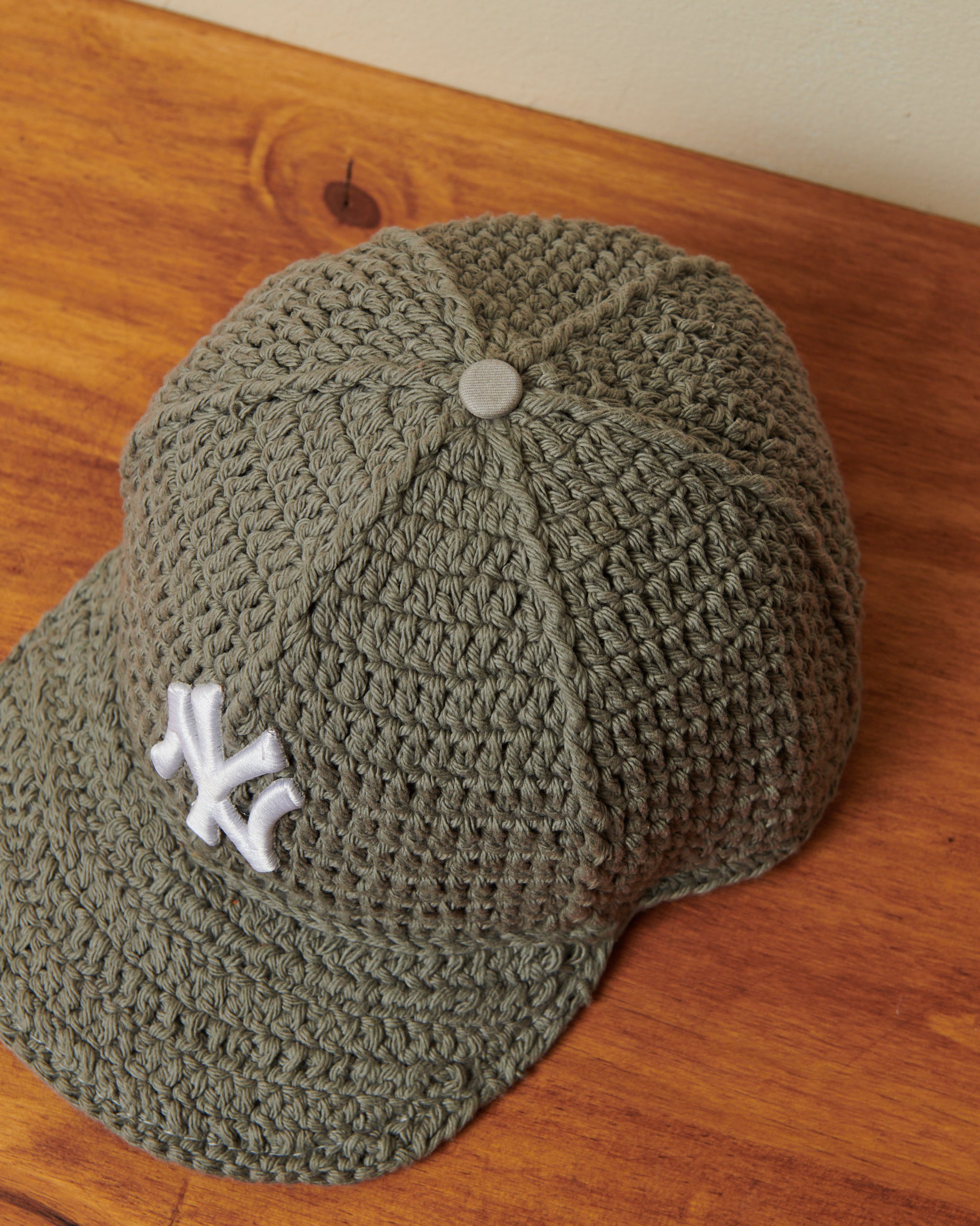 NY Crochet Fitted - Gray