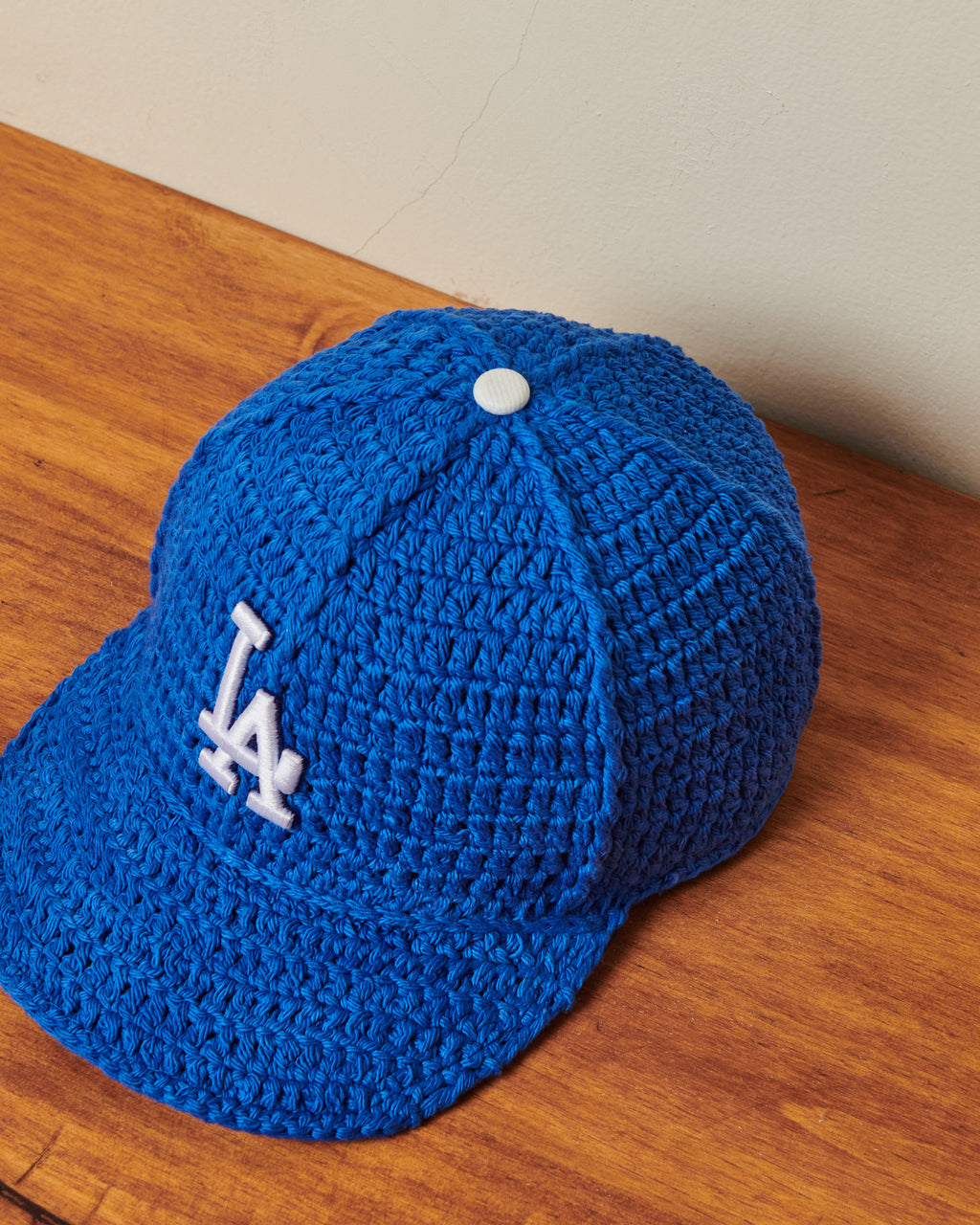 LA Dodgers Crochet Fitted - Blue