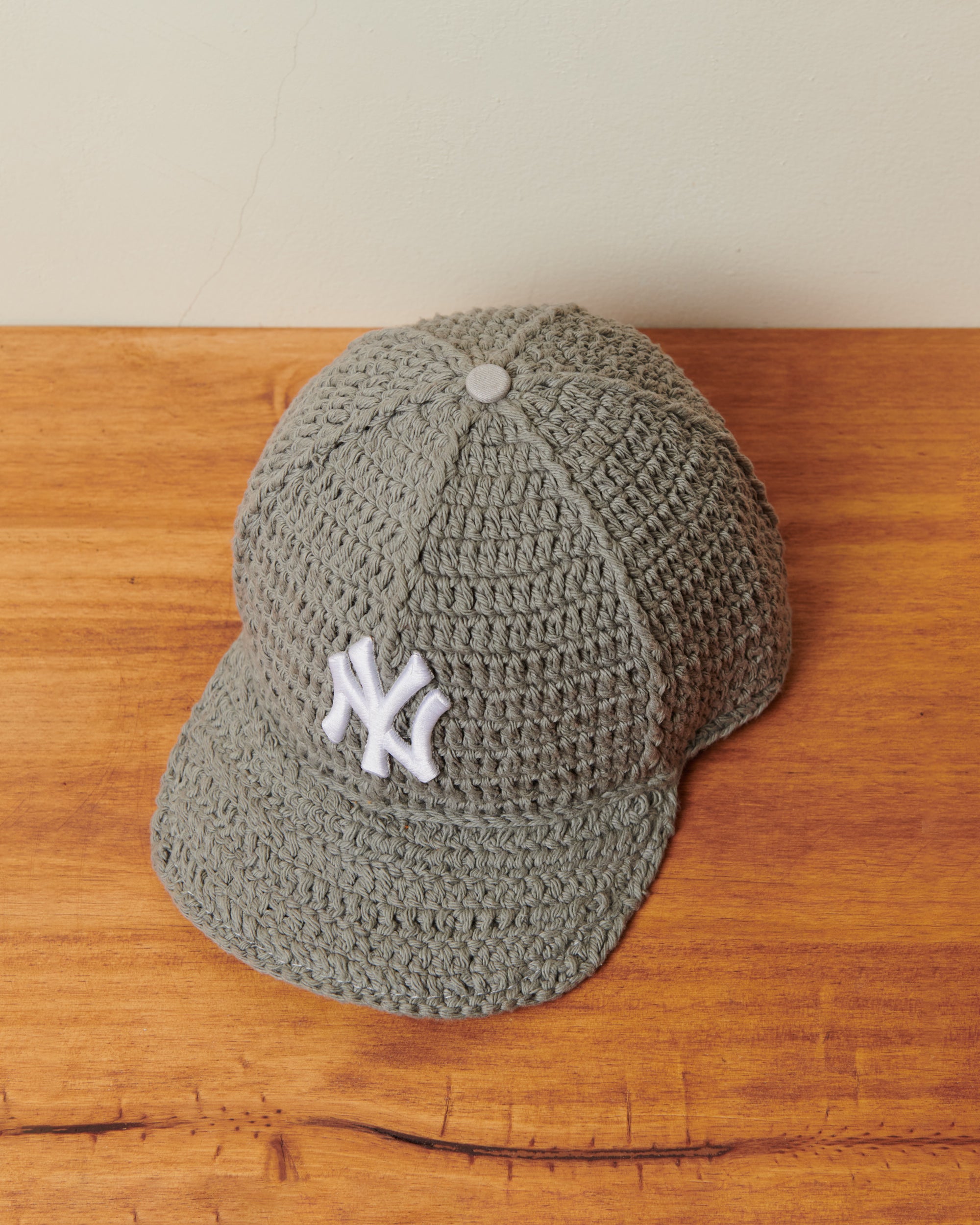 NY Crochet Fitted - Gray
