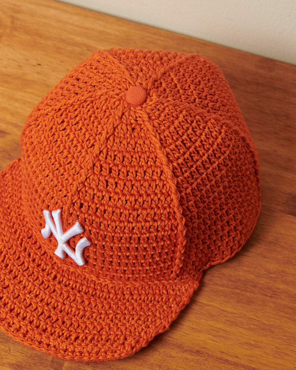 NY Crochet Fitted - Orange